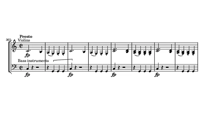 فورته در موسیقی چیست؟ 4 فورته چیست؟